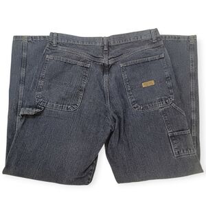 Y2k Wrangler Hero Baggy Carpenter Jeans - Classic Utility Style - 32x32